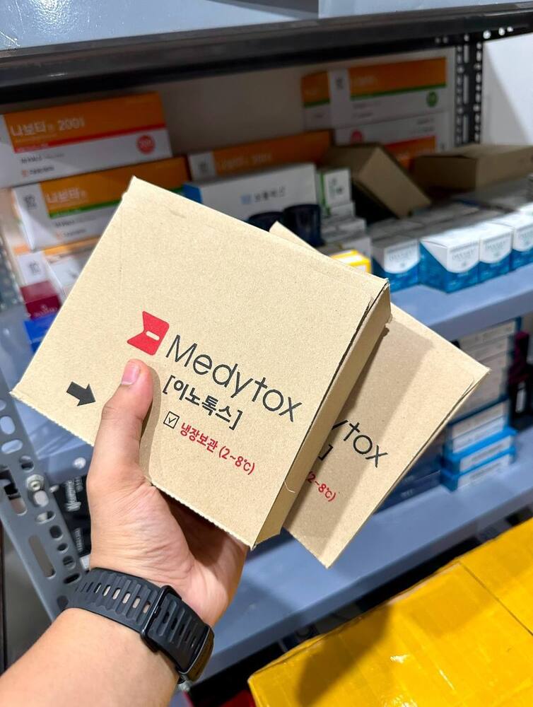 Korea Medytox botulinum toxin type A Meditoxiin Neuronoox INNOToOX Coretoox, and NEWLUX.