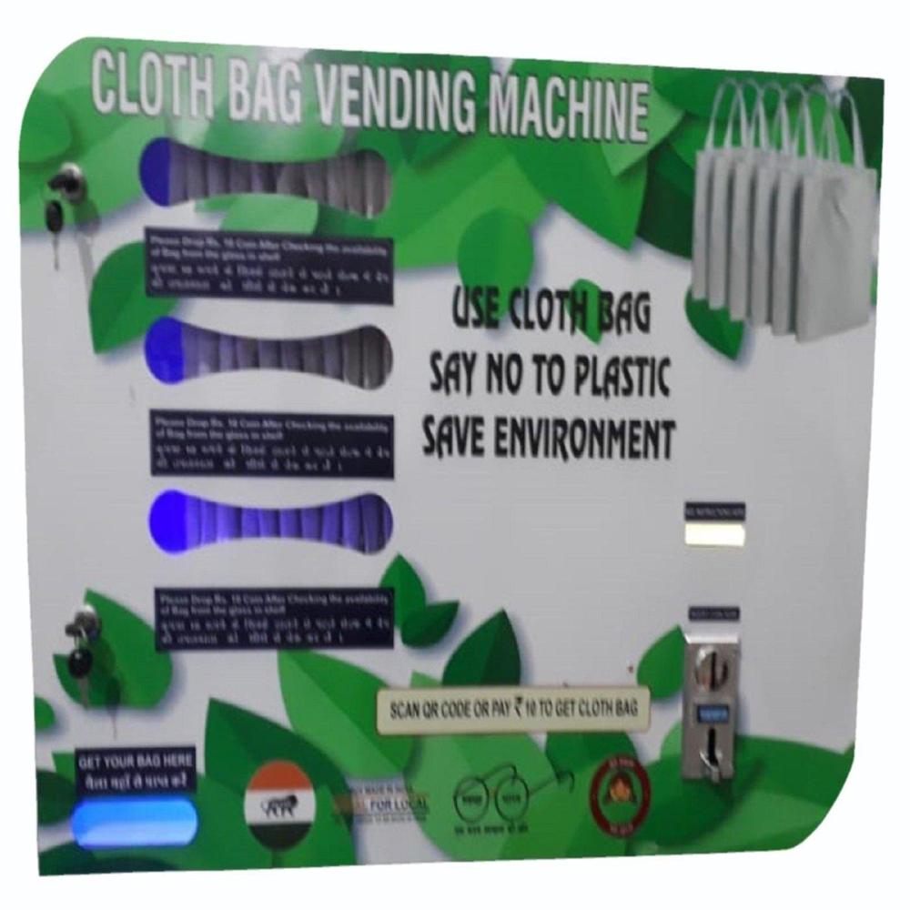 Automatic Cloth Bag Vending Machine - Capacity: 105 Pcs/Hr