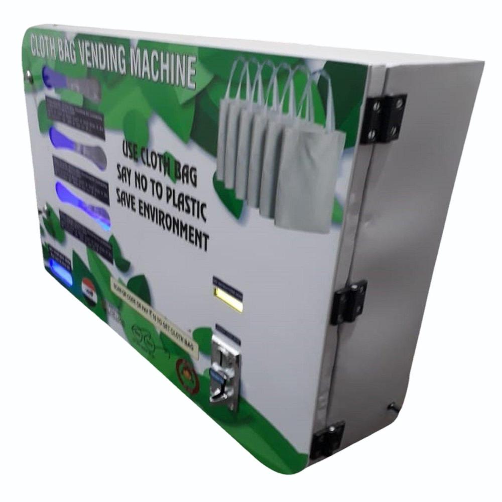 Automatic Cloth Bag Vending Machine - Capacity: 105 Pcs/hr