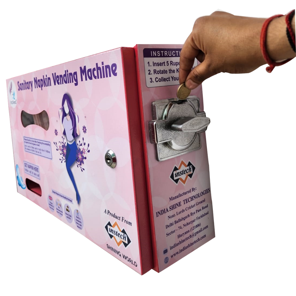 Manual Sanitary Napkin Vending Machine