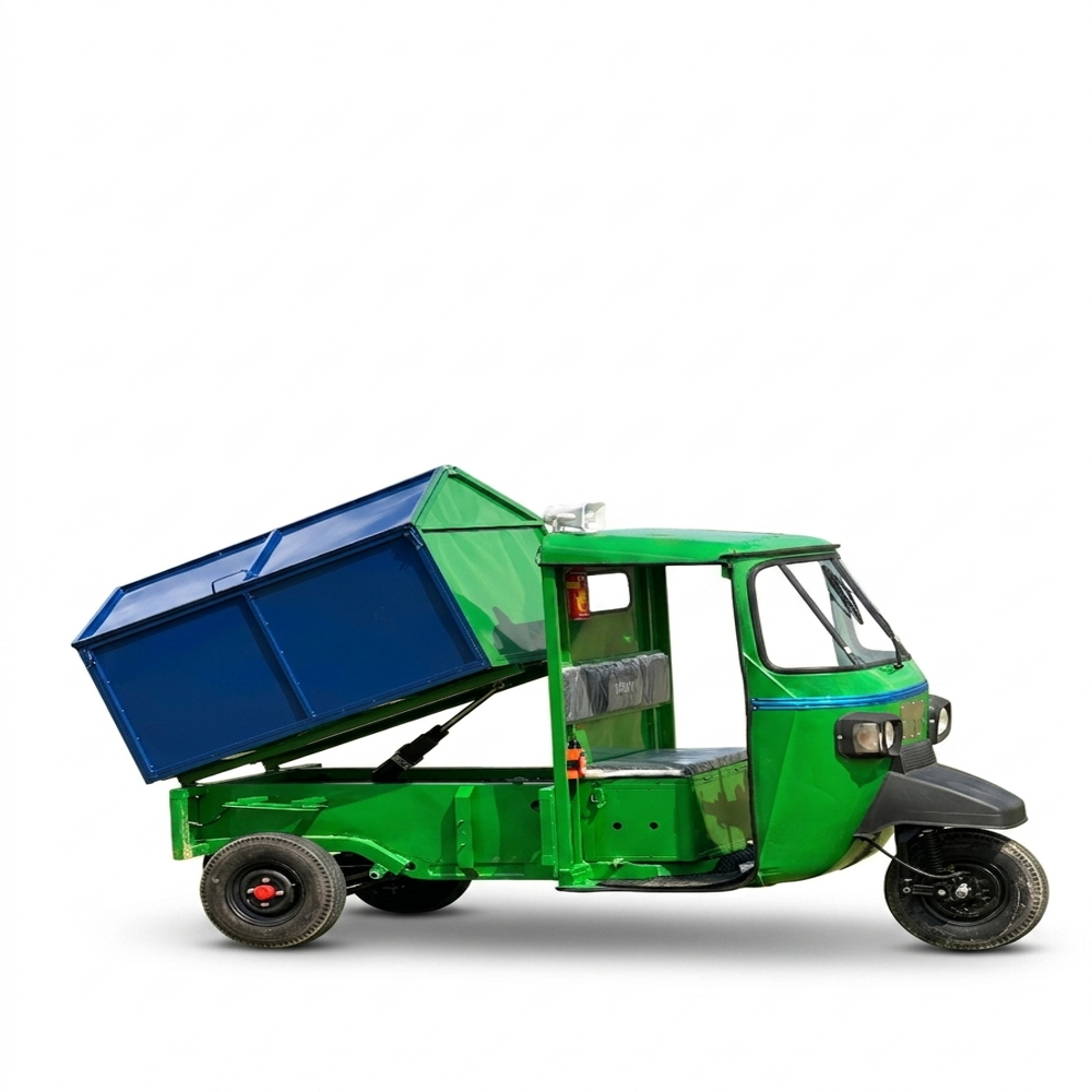 TAXY L3 Cleaner E Rickshaw Garbage Loader ,