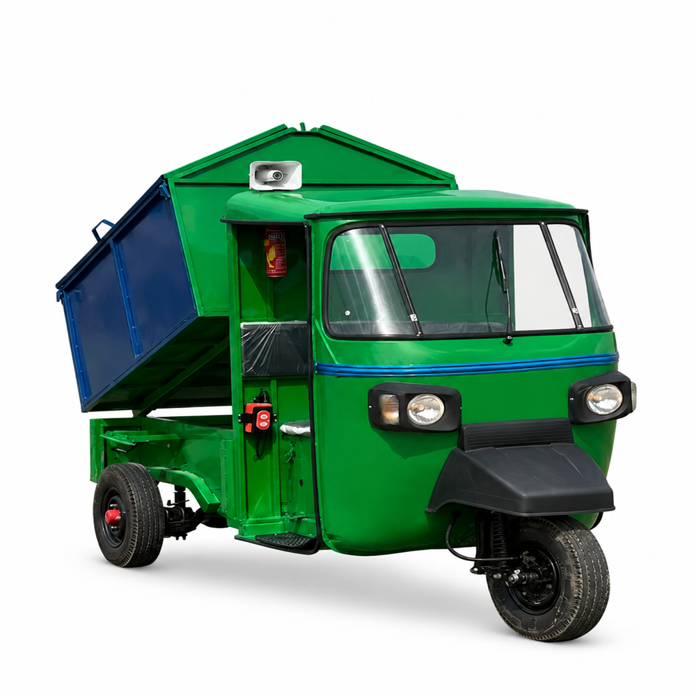 TAXY L3 Cleaner E Rickshaw Garbage Loader ,