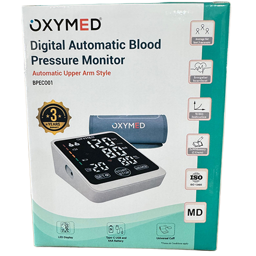 Digital Automatic Blood Pressure Monitor