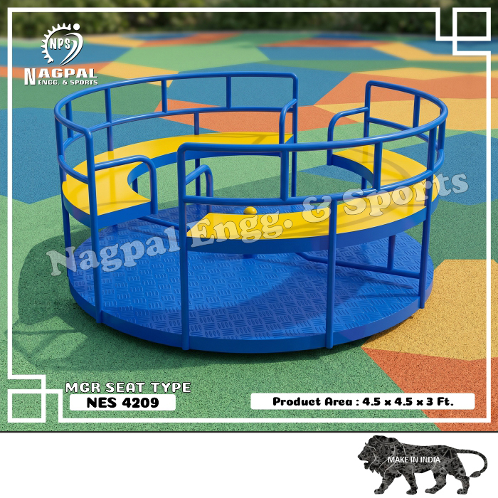 Nes-4209 Mgr Seat Type Merry Go Round - Area Required: Approximately 1.5 X 1.5 Meters
