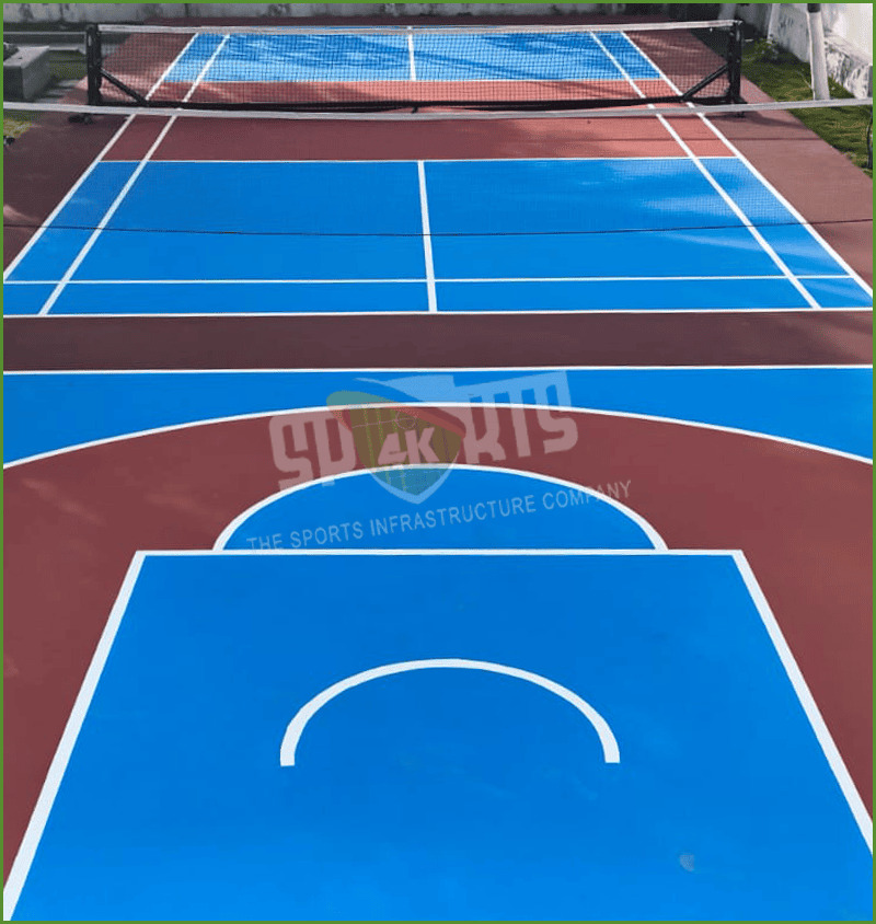 Outdoor Acrylic Synthetic Flooring