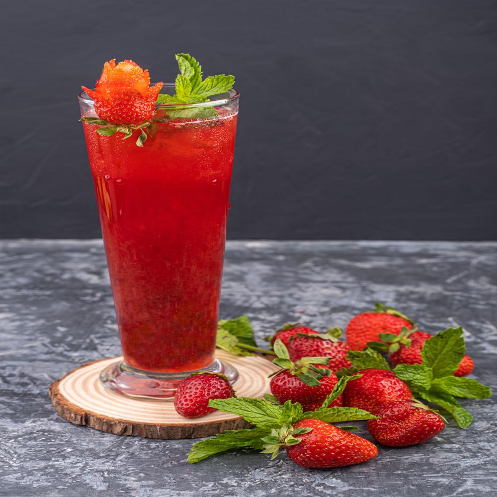 Instant Straberry Drink Powder