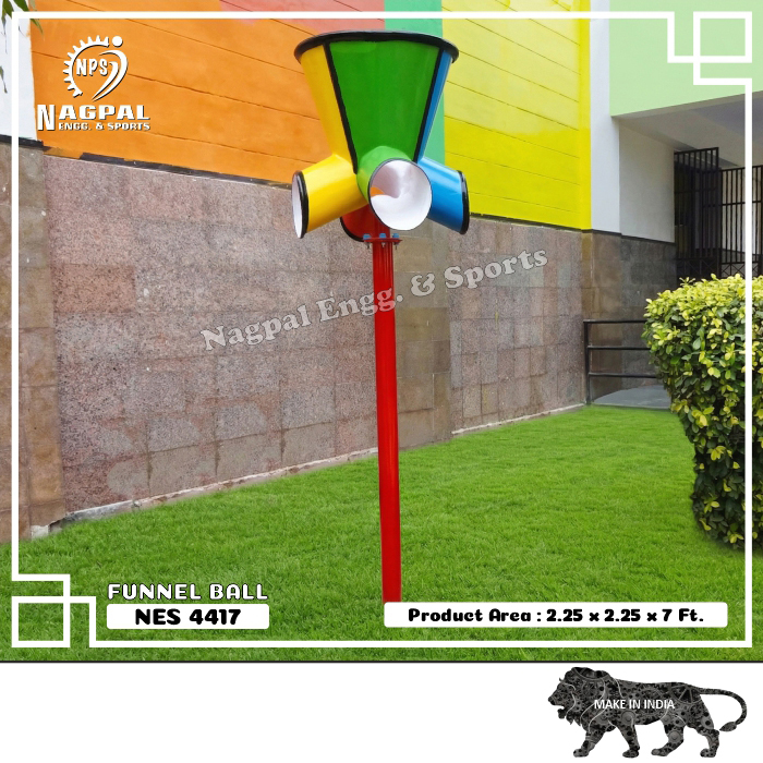Nes-4417 Funnel Ball - Features: Bright Colors