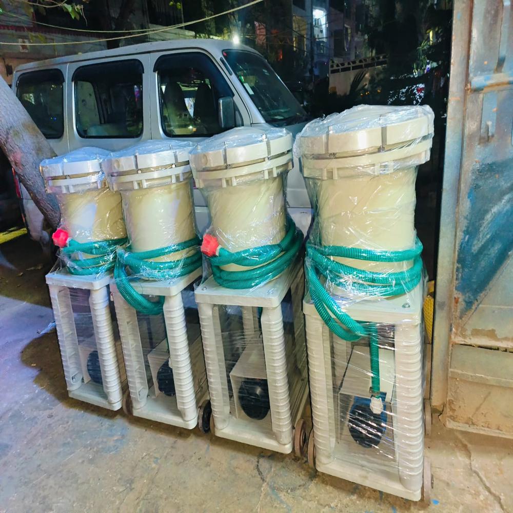Pp Chemical Filter - Polypropylene, 40 Inch, White, 5 Micron Pleated Cartridge, Tri Clamp Closure