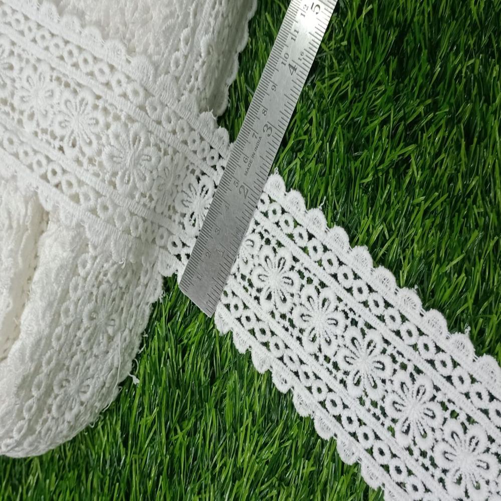 Fancy Cotton Wite Lace