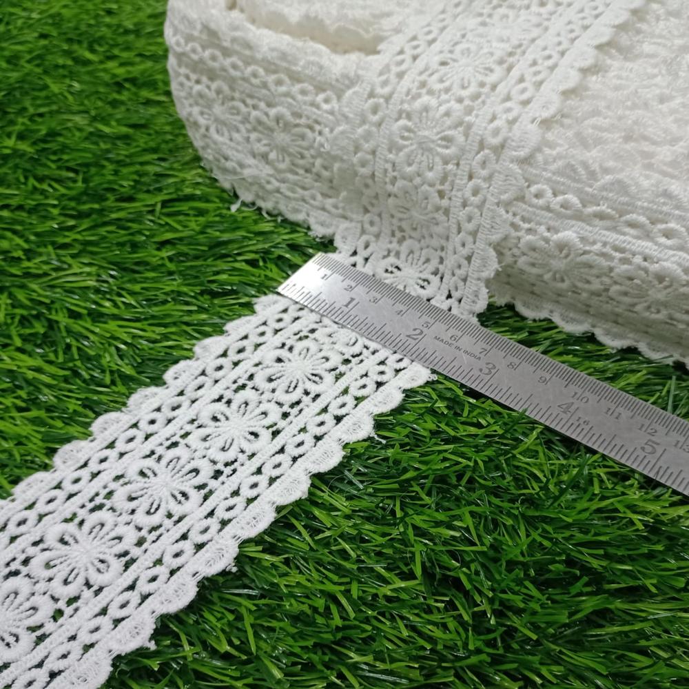 Fancy Cotton Wite Lace