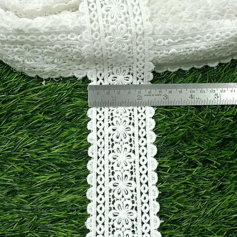 Fancy Cotton Wite Lace