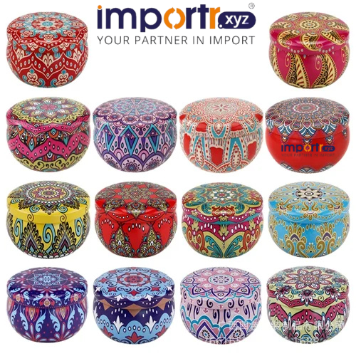 Decorative Candle Holder - Color: Multicolor