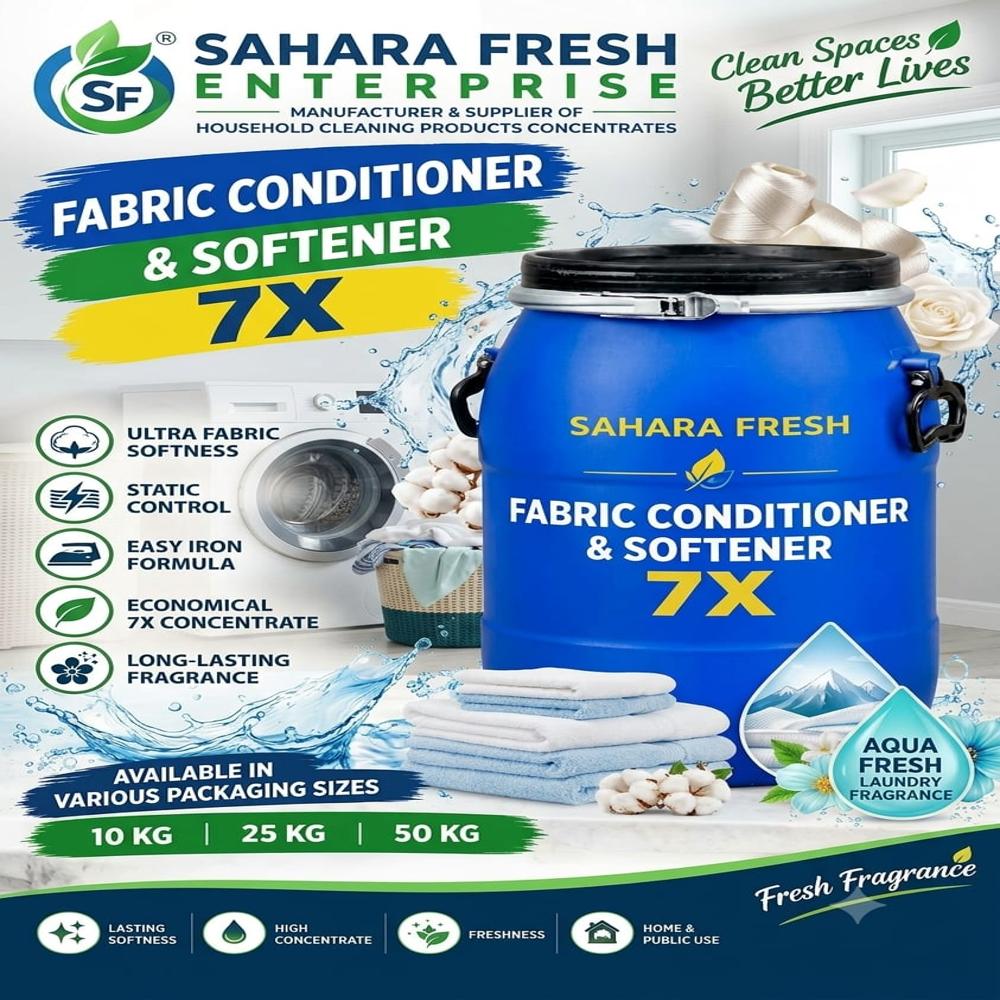 Fabric Conditioner And Softener Concentrate 7x