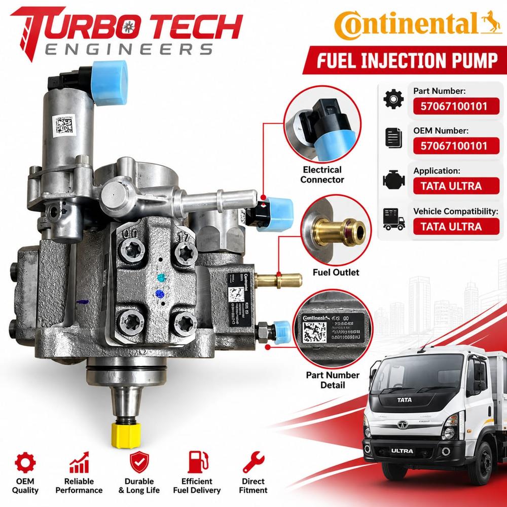 Continental Fuel Injection Pump 57067100101 - Height: 5 Meter (M)