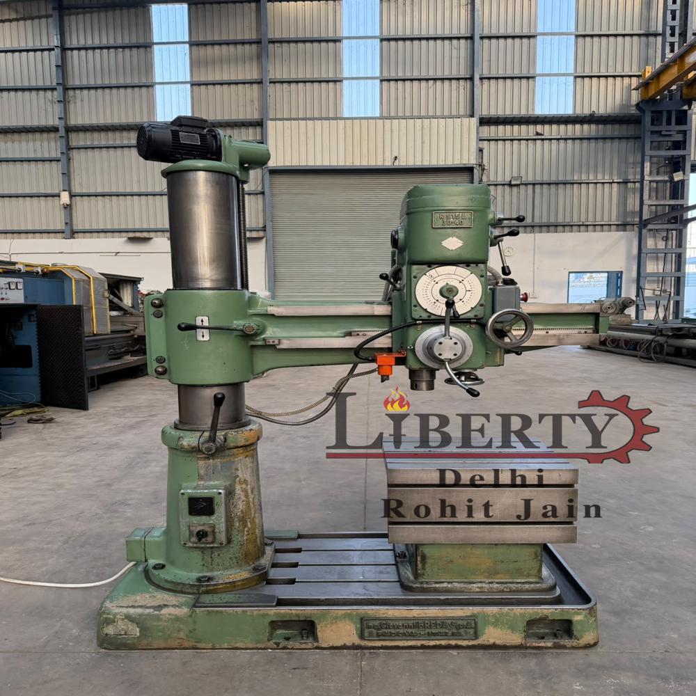 Breda Italy 40 mm x 1050 mm Radial Drilling Machine