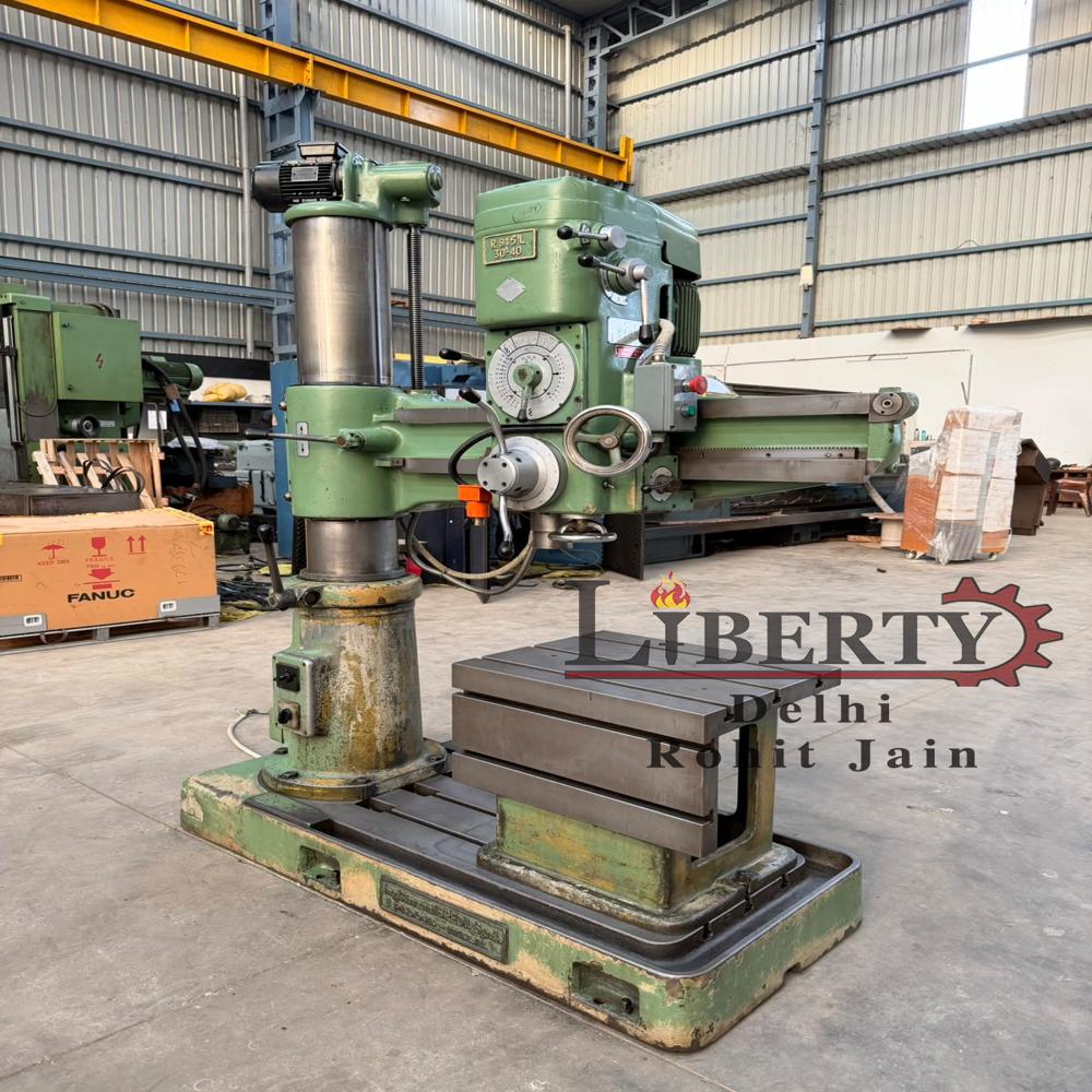 Breda Italy 40 mm x 1050 mm Radial Drilling Machine