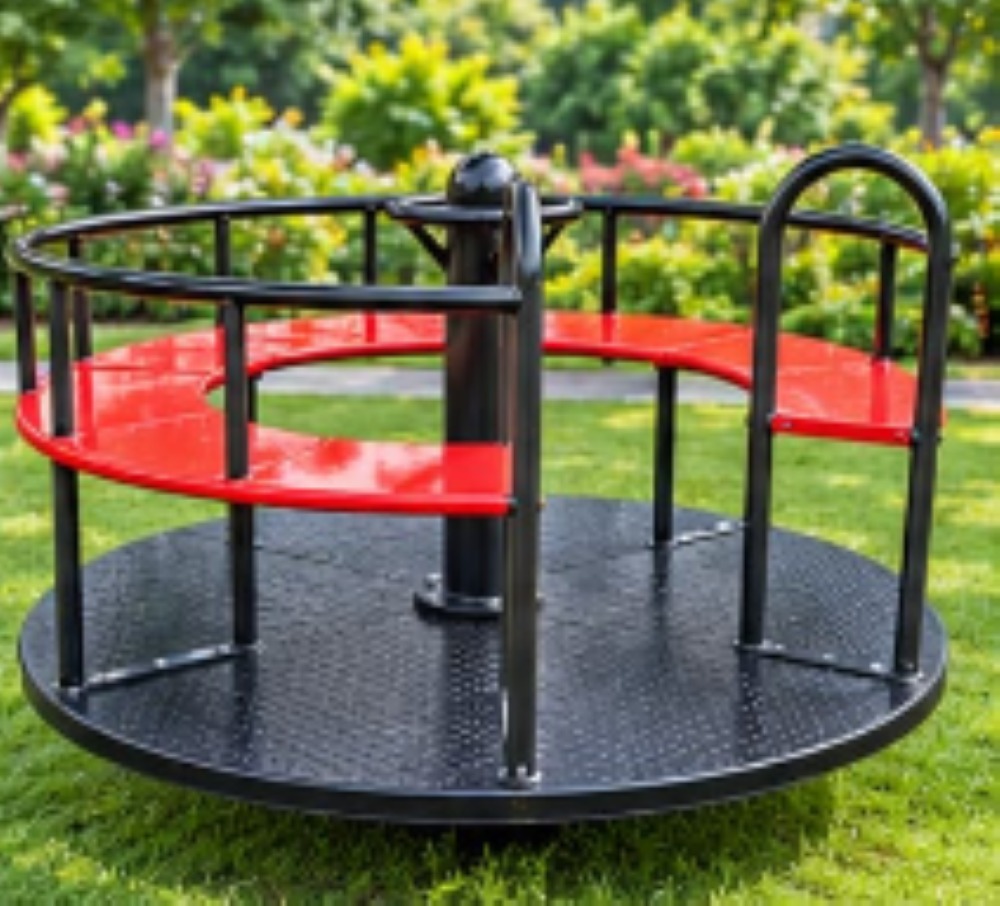 Mild Steel 4 Seater Merry Go Round