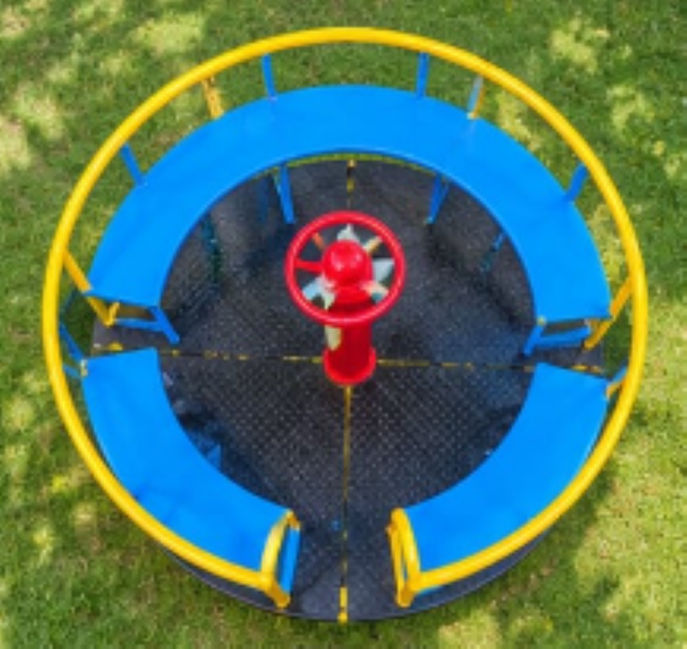 Mild Steel 4 Seater Merry Go Round