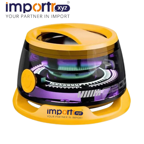 G200 Magnetic Portable Bluetooth Mini Speaker with RGB Ambient Light, Heavy Bass