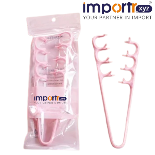 2nd Generation Dual Texture Fluffy Styling Comb Petal Shape Hair Groove