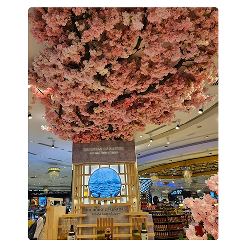 CB-51 15Feet Artificial Wall Mounted Blossom Tree