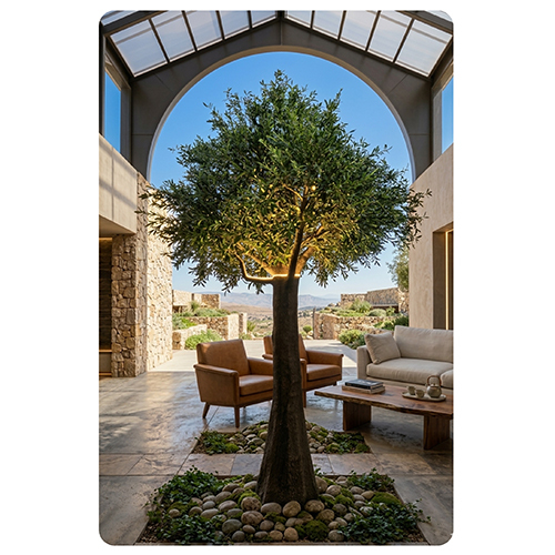 MT-106 13Feet Olive Tree With Base Plate