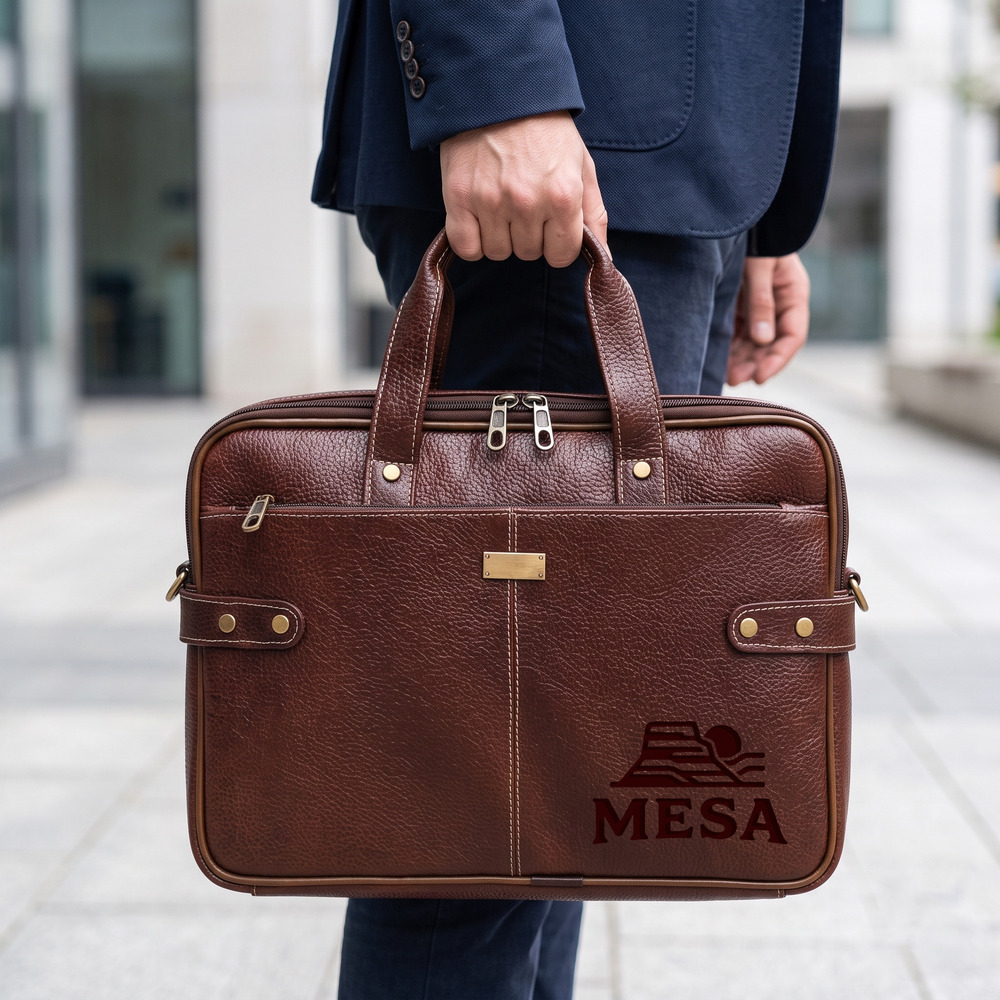 Mesa Leather Office Bag