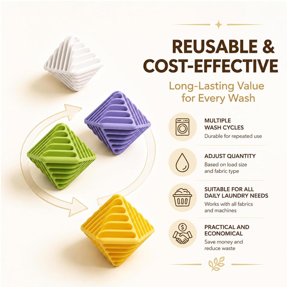 Triangle Laundry Cleaning Ball