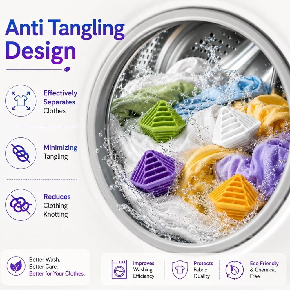 Triangle Laundry Cleaning Ball