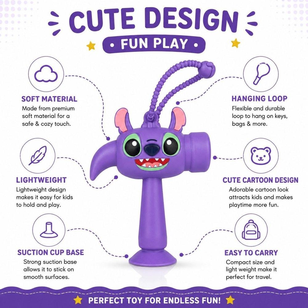 Chu Chu Hammer Keychain