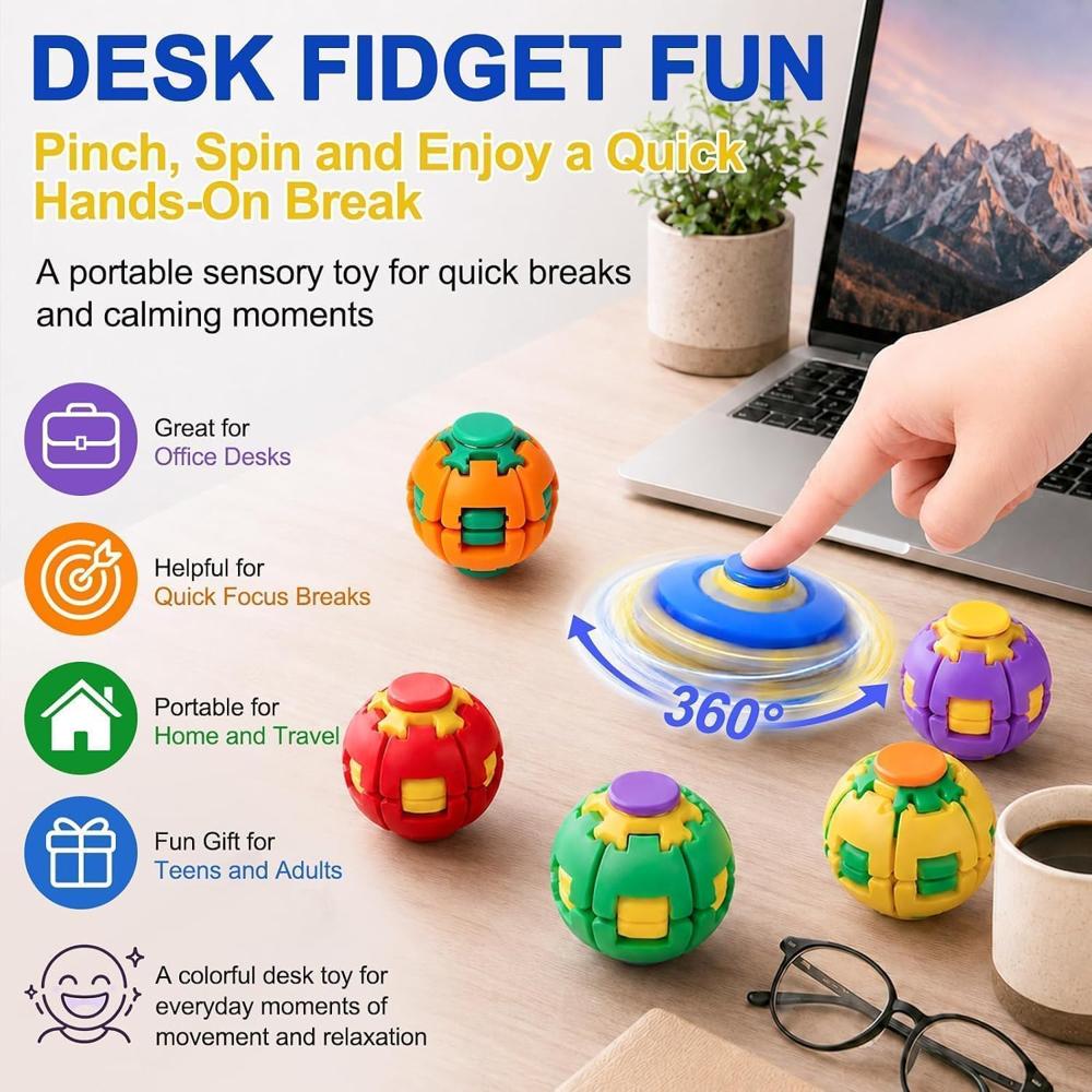 Fidget Spinner Ball Toy 