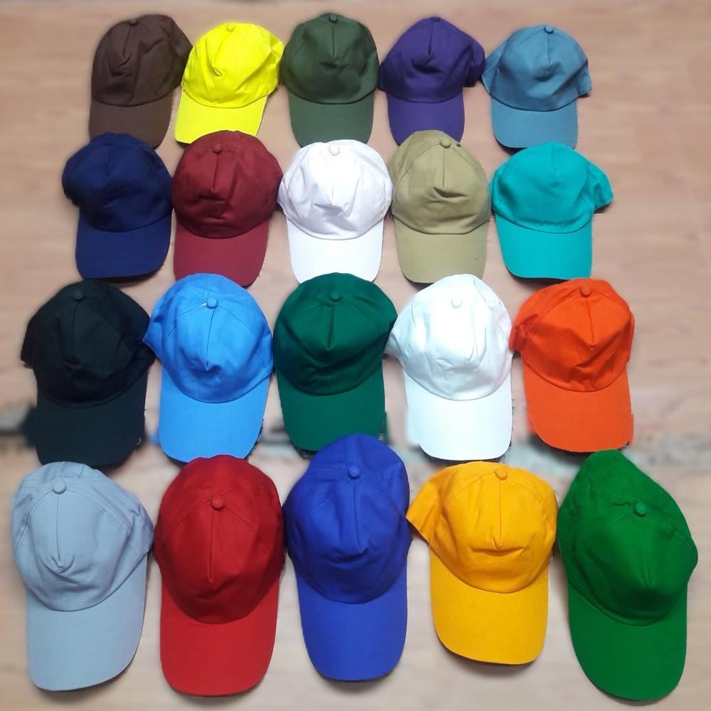 Plain Cotton Caps - Age Group: All Age