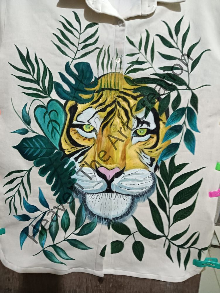 Hand Drawn Customized Fabric Painting