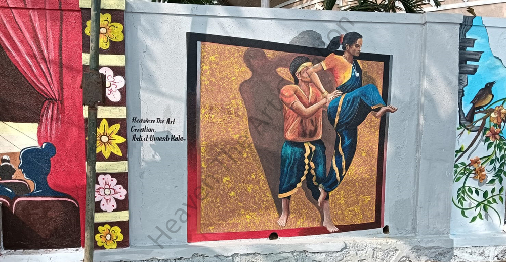 3D Style Wall Art Work Painting