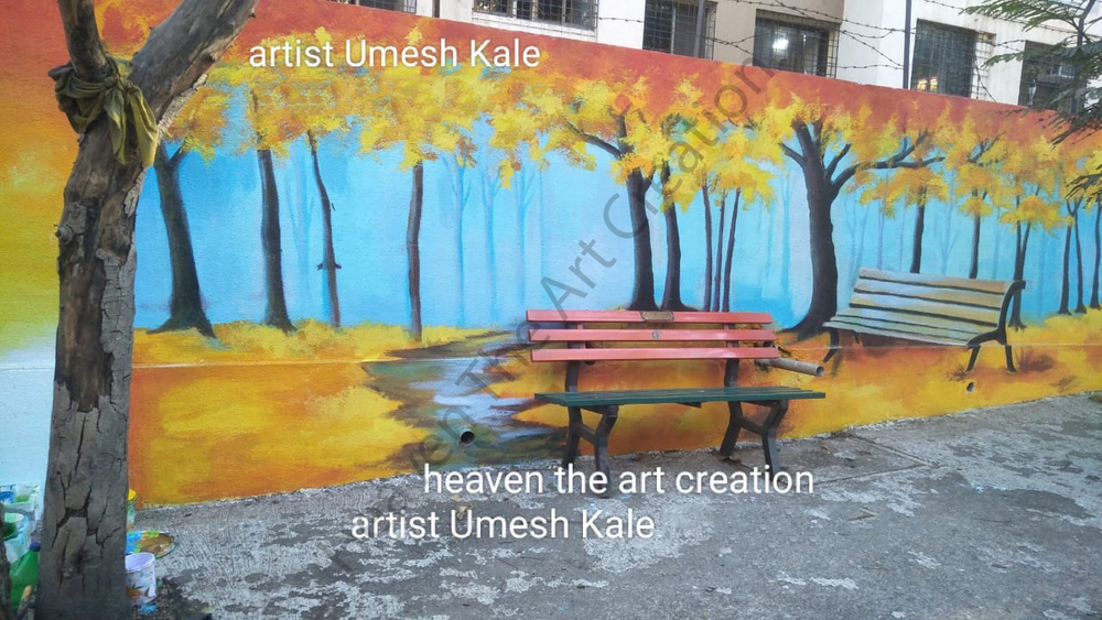 3D Style Wall Art Work Painting
