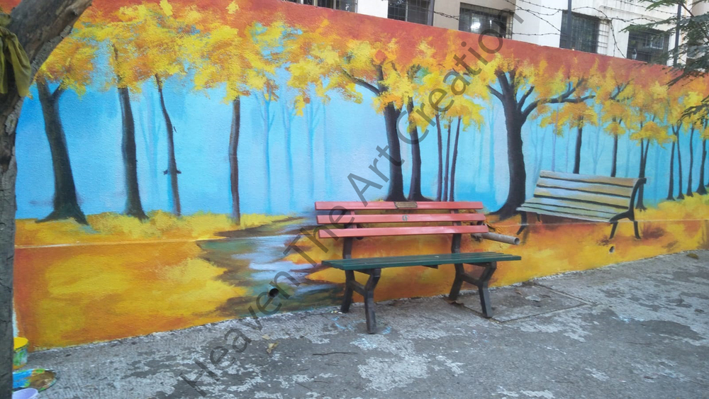 Handmade Wall Art Work Painting