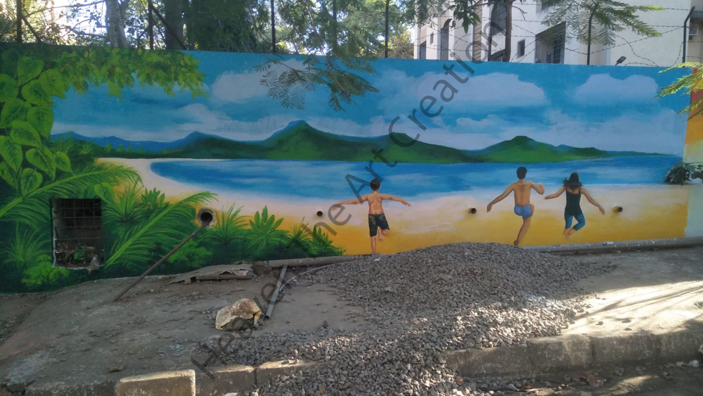 Handmade Wall Art Work Painting