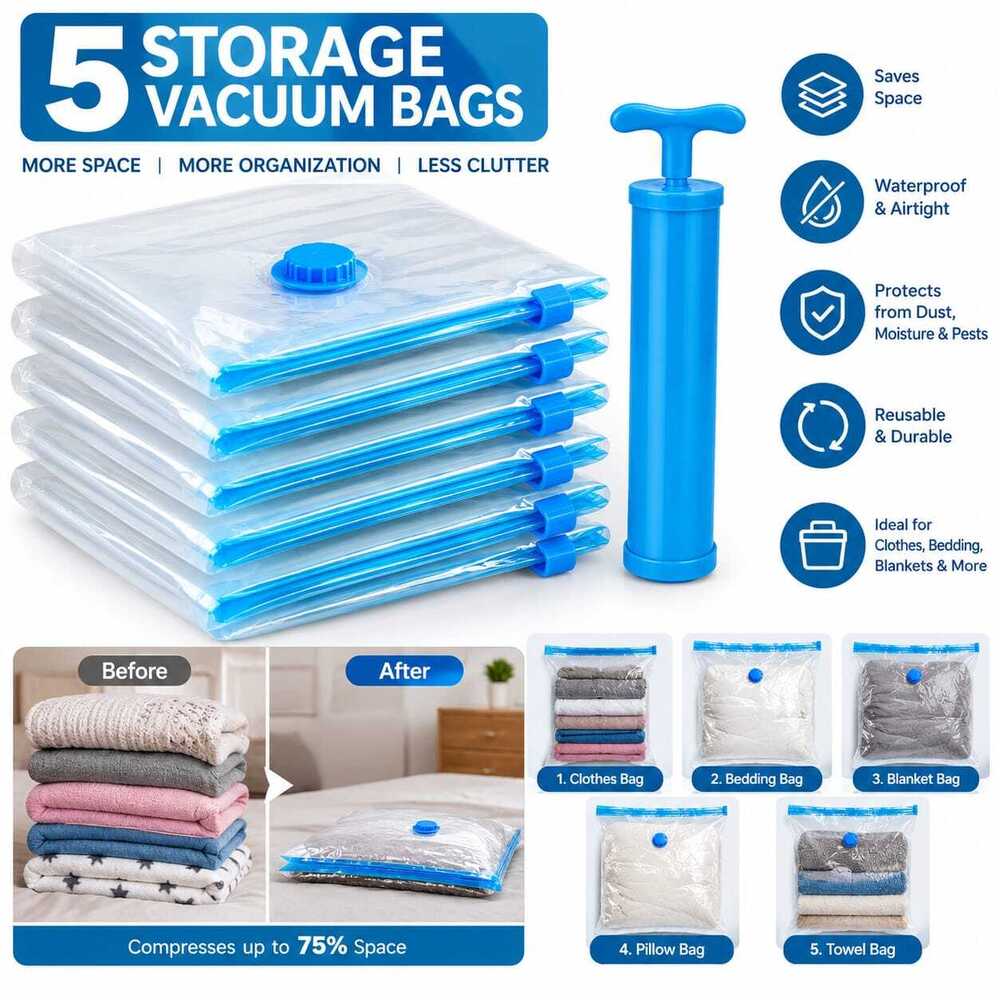 Storage Vacuum Bags
