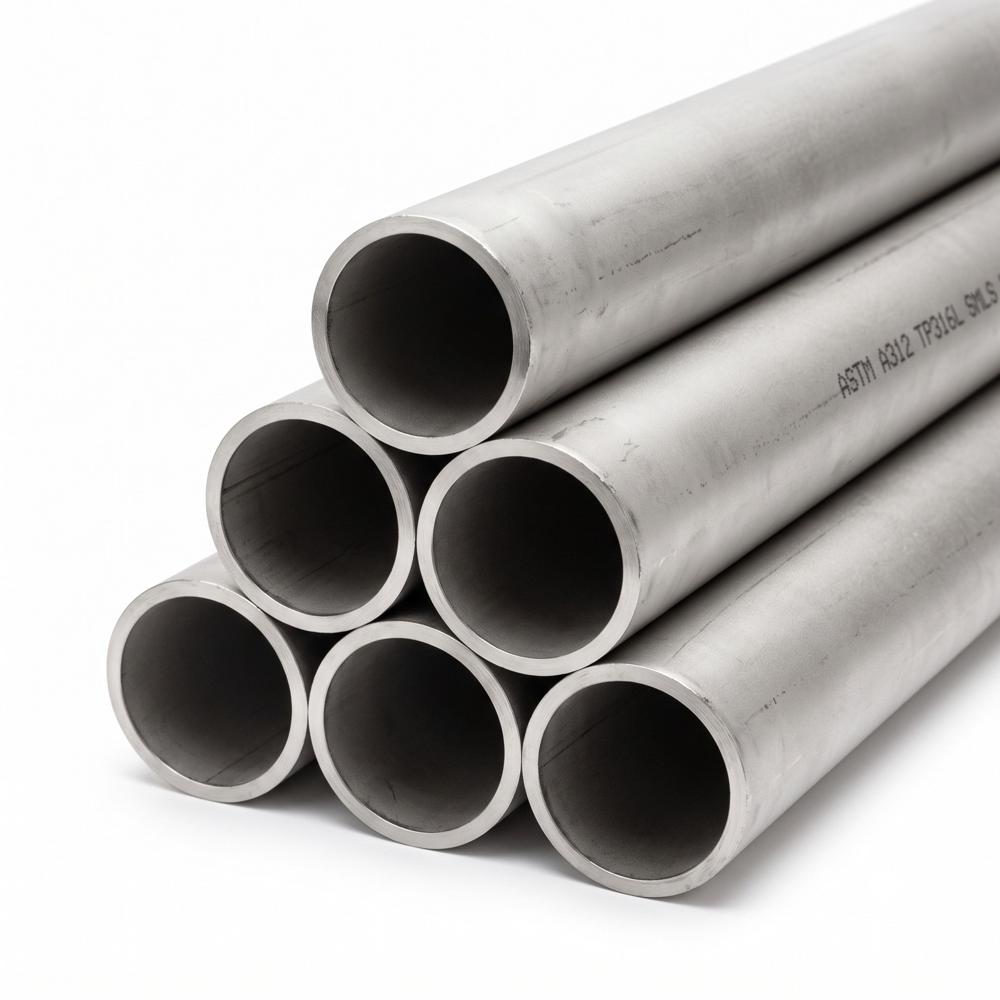 Ss 316L Seamless Pipe - Stainless Steel Astm A312 Tp316L - Color: Satin Silver-Grey