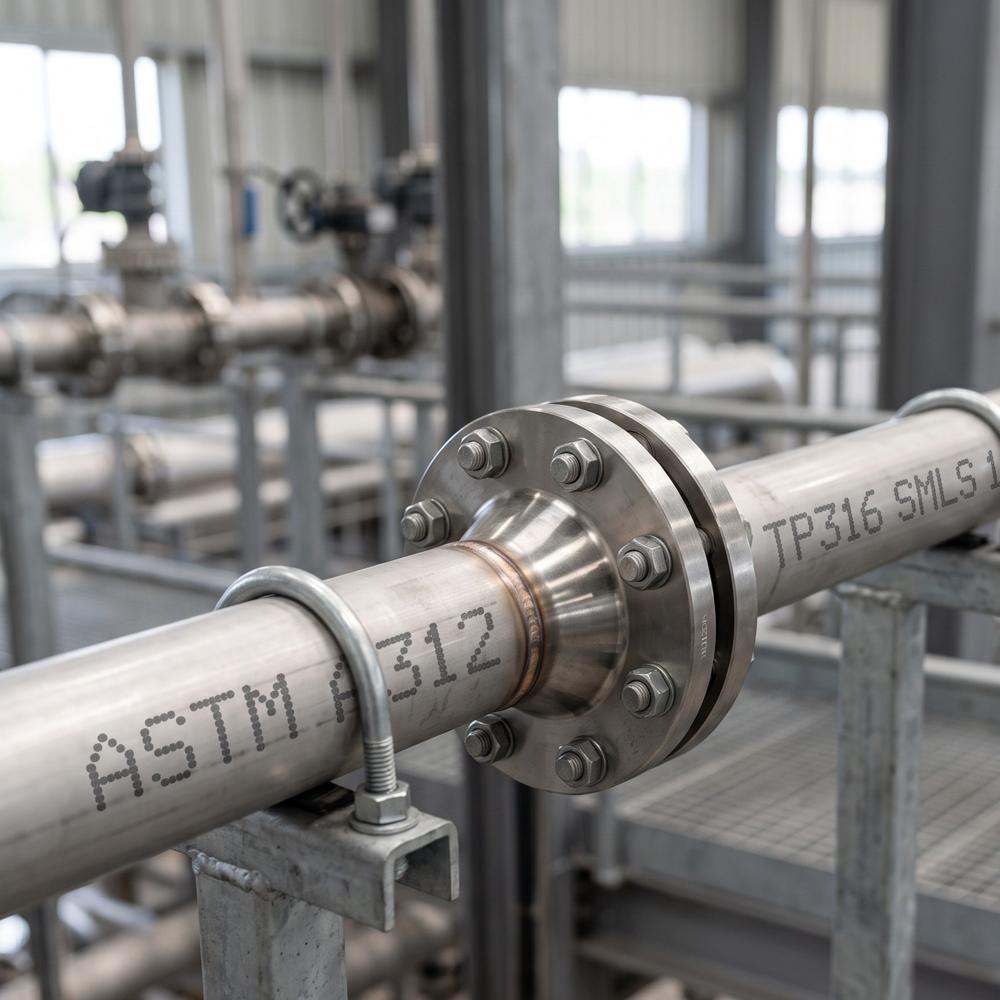 SS 316 Seamless Pipe - ASTM A312 TP316 Stainless Steel Pipe