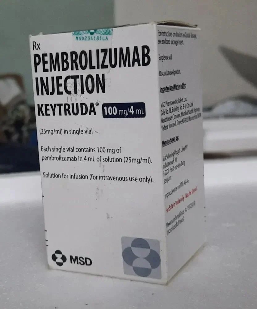 Keytruda Pembrolizumab 100 Mg/4 ML Injection