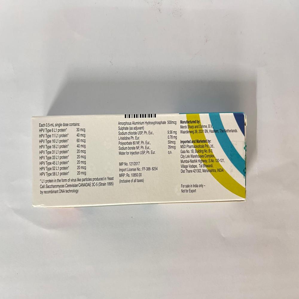 Gardasil 9 Human Papillomavirus 9-valent Vaccine