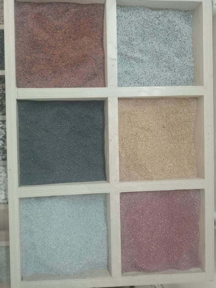NATURAL AGGREGAT STONE CHIPS FOR EPOXY PU FLOORING USED