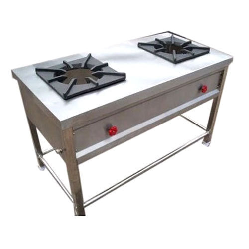 Double burner range