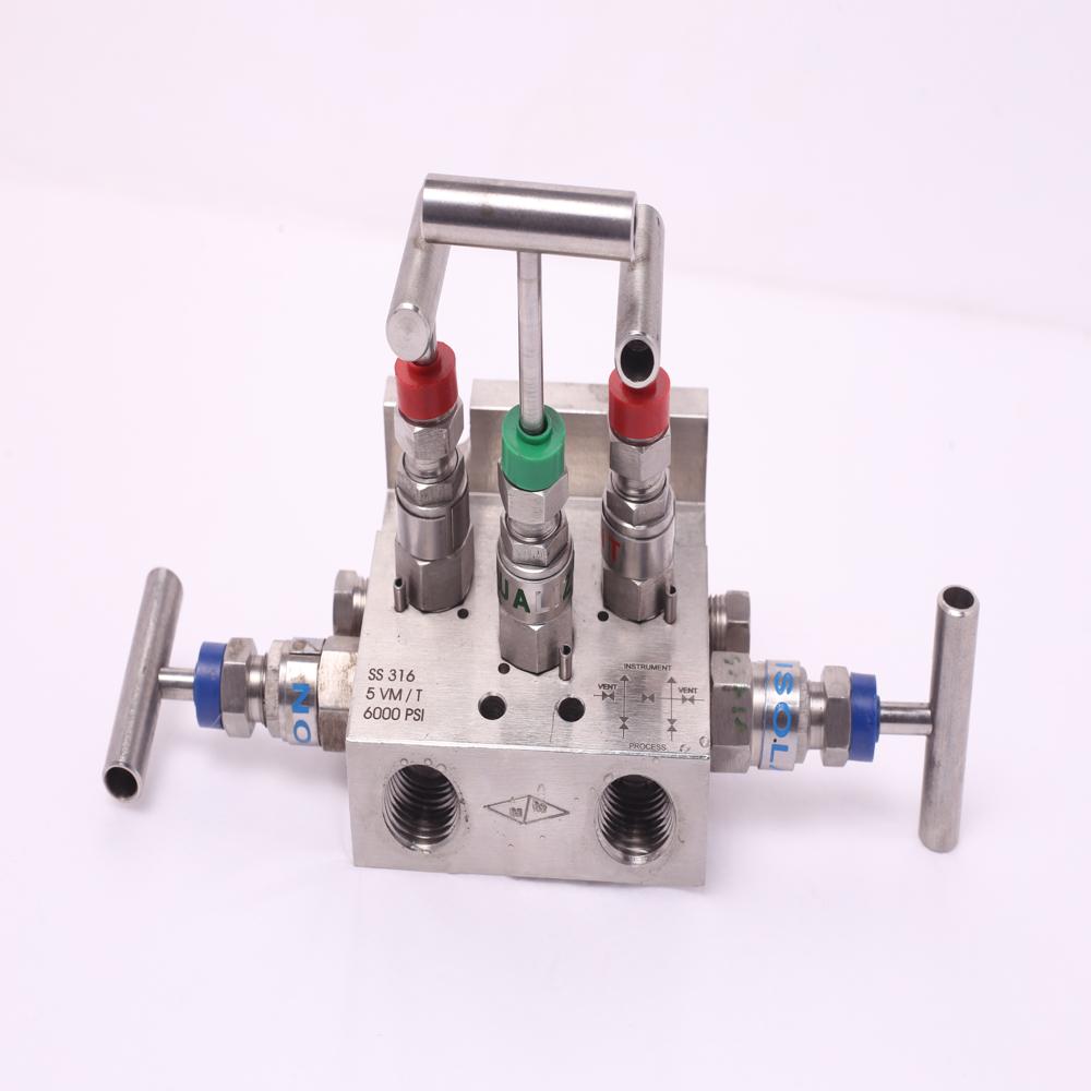 SS 316 - 5 way manifold