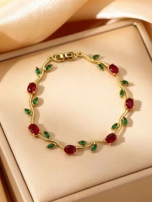 Golden Tulip Bracelet - Color: Gold