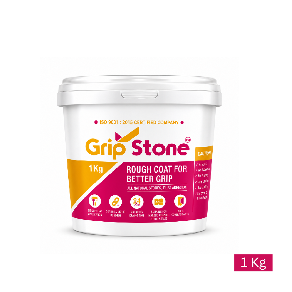 Grip Stone Rough Coat for Marble, Granite & Tile Surfaces 1Kg, 2Kg & 5Kg 