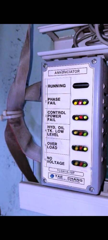 Tae Chang Tcga10-10P Annunciator Panel Unit - Voltage: Ac220V - Ac440V / Dc24V