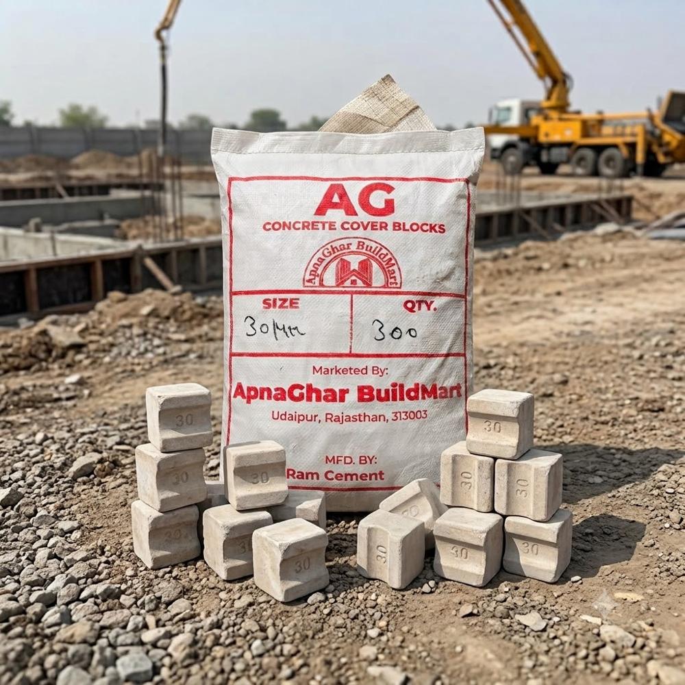 Square Cover Blocks for RCC Application 20/25, 30, 40, 50, 75 & 30/40 MM.