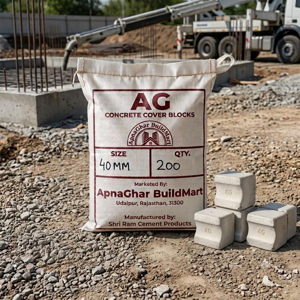 Square Cover Blocks for RCC Application 20/25, 30, 40, 50, 75 & 30/40 MM.